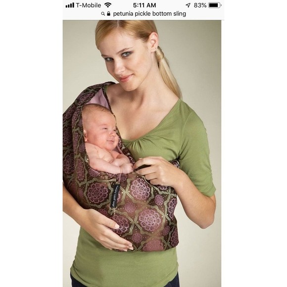 Petunia pickle bottom Serenity Sling - Picture 7 of 8
